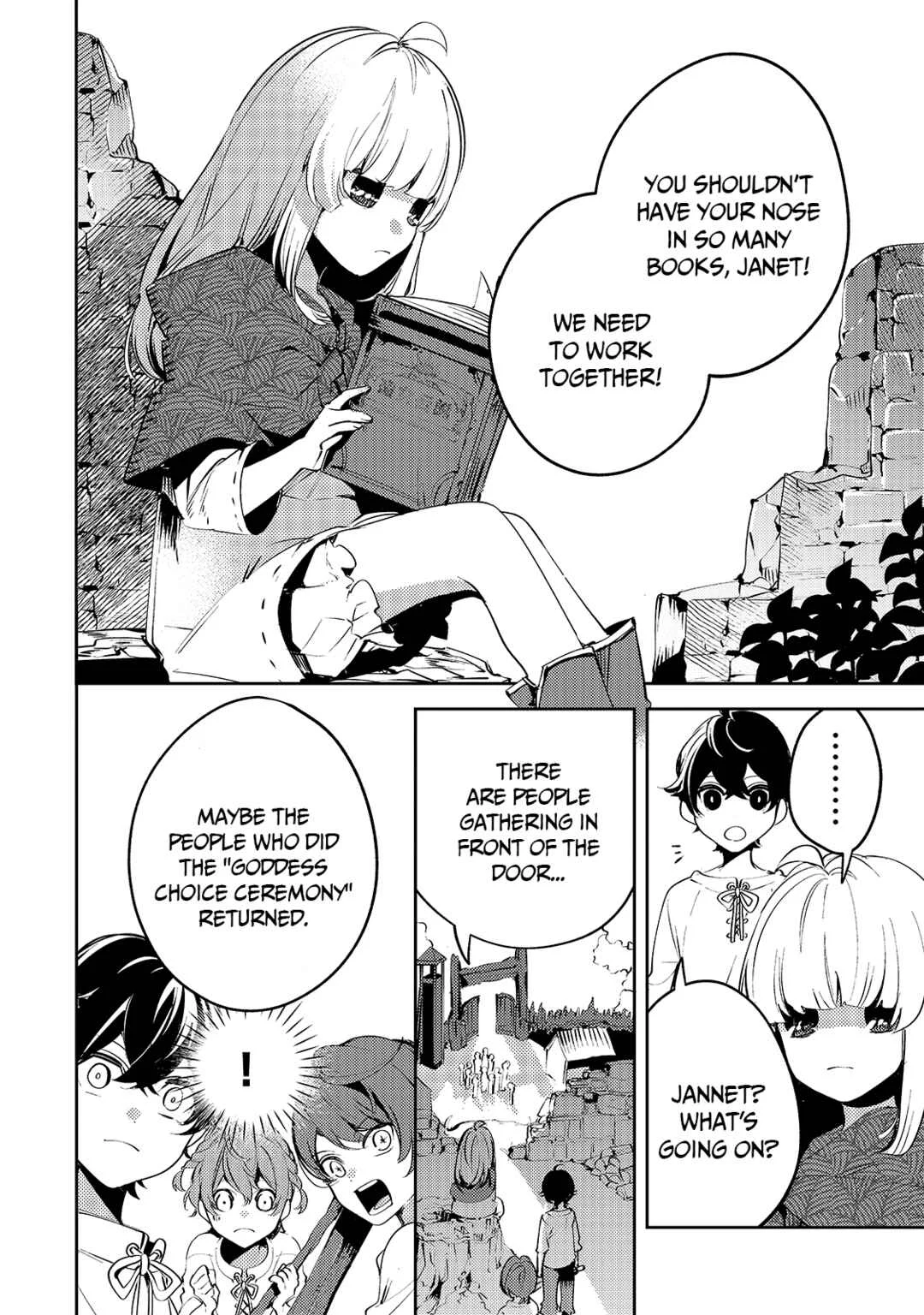 Kurotonbi no Seija Chapter 1: Those who lose their role will be expelled from the group. - Page 7