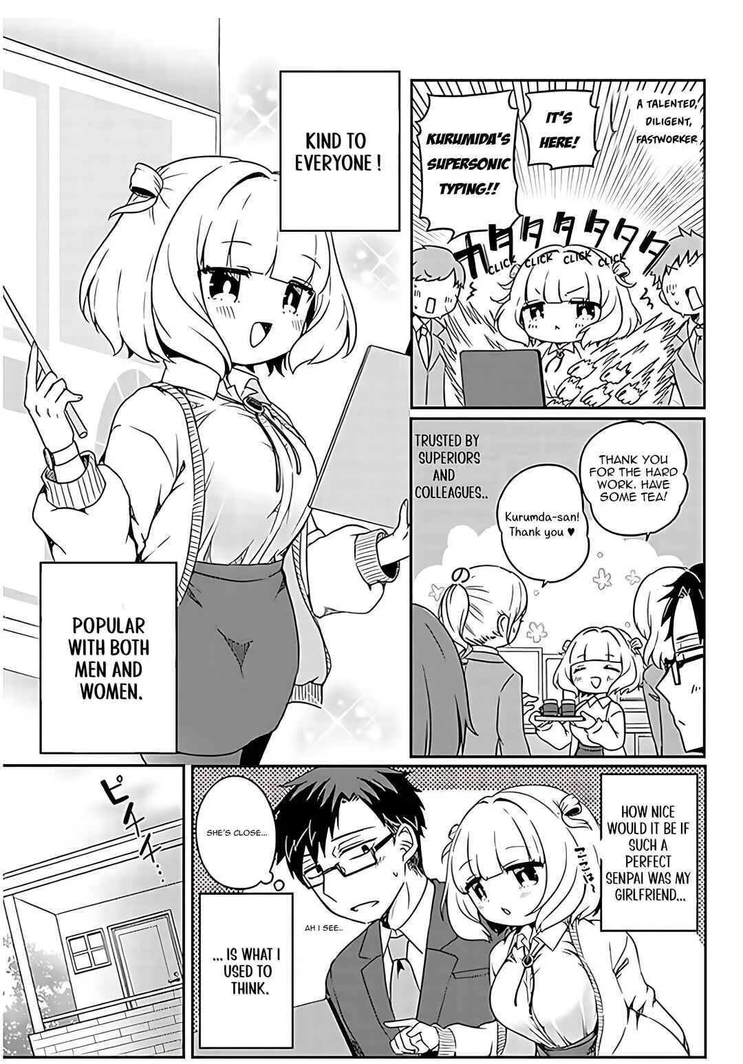 Kurumida-senpai no Guttara Kawaii Himitsu Chapter 1 - Page 2