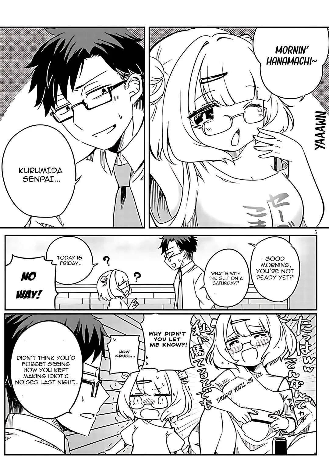 Kurumida-senpai no Guttara Kawaii Himitsu Chapter 1 - Page 5