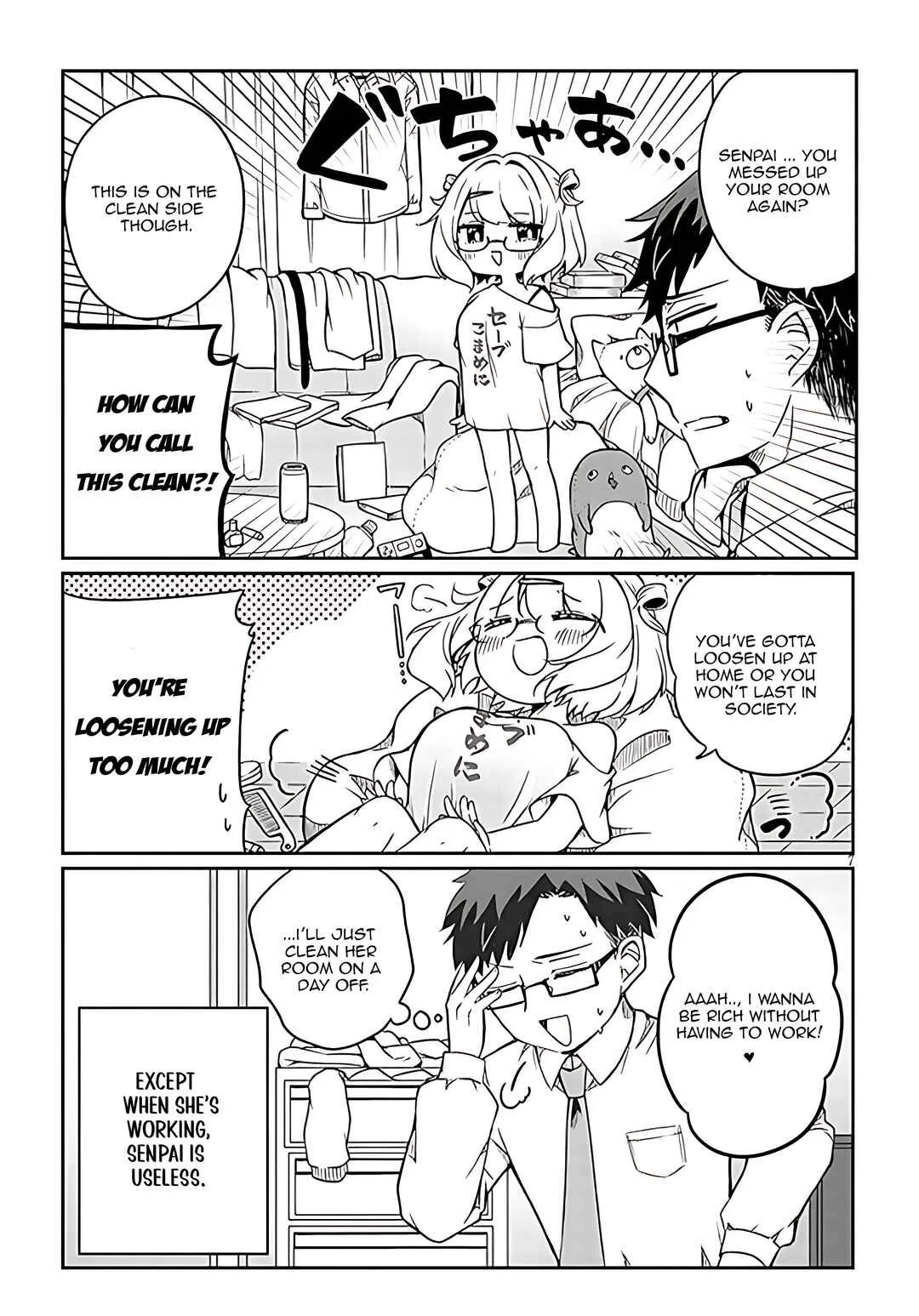 Kurumida-senpai no Guttara Kawaii Himitsu Chapter 1 - Page 7