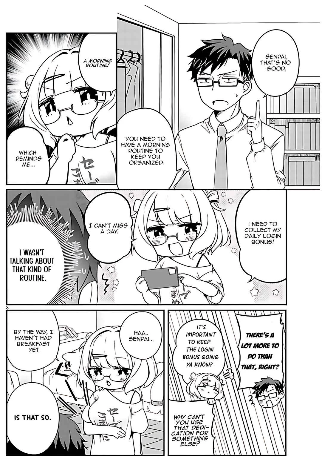 Kurumida-senpai no Guttara Kawaii Himitsu Chapter 1 - Page 8