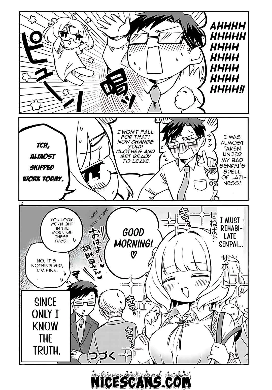 Kurumida-senpai no Guttara Kawaii Himitsu Chapter 1 - Page 12