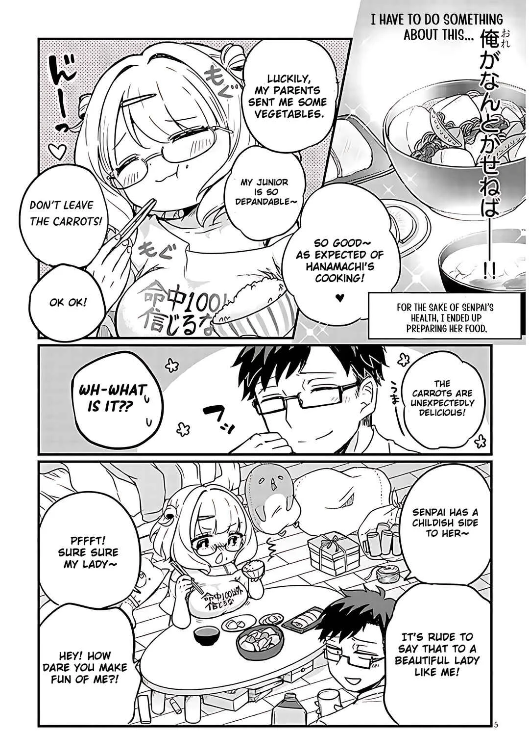 Kurumida-senpai no Guttara Kawaii Himitsu Chapter 2 - Page 5