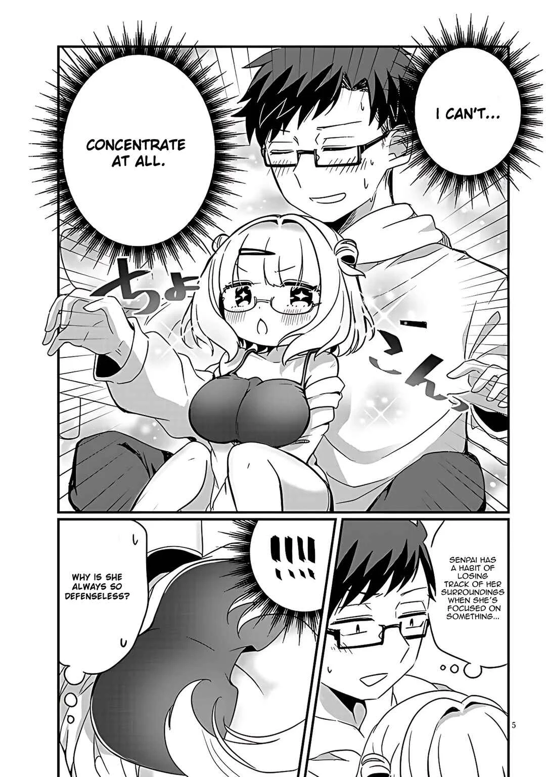 Kurumida-senpai no Guttara Kawaii Himitsu Chapter 5 - Page 5