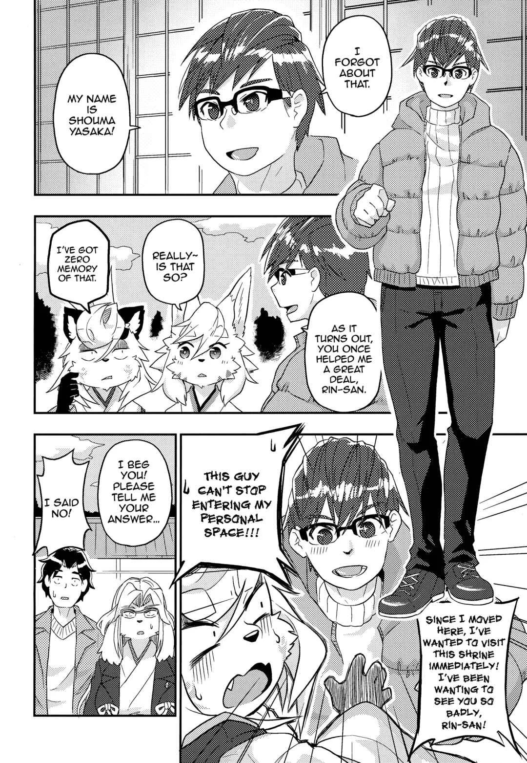 Kusekke Otoko to Kami no Tsukai Chapter 1: A Frizzly Haired Man and a Messenger of God 3 - Page 10