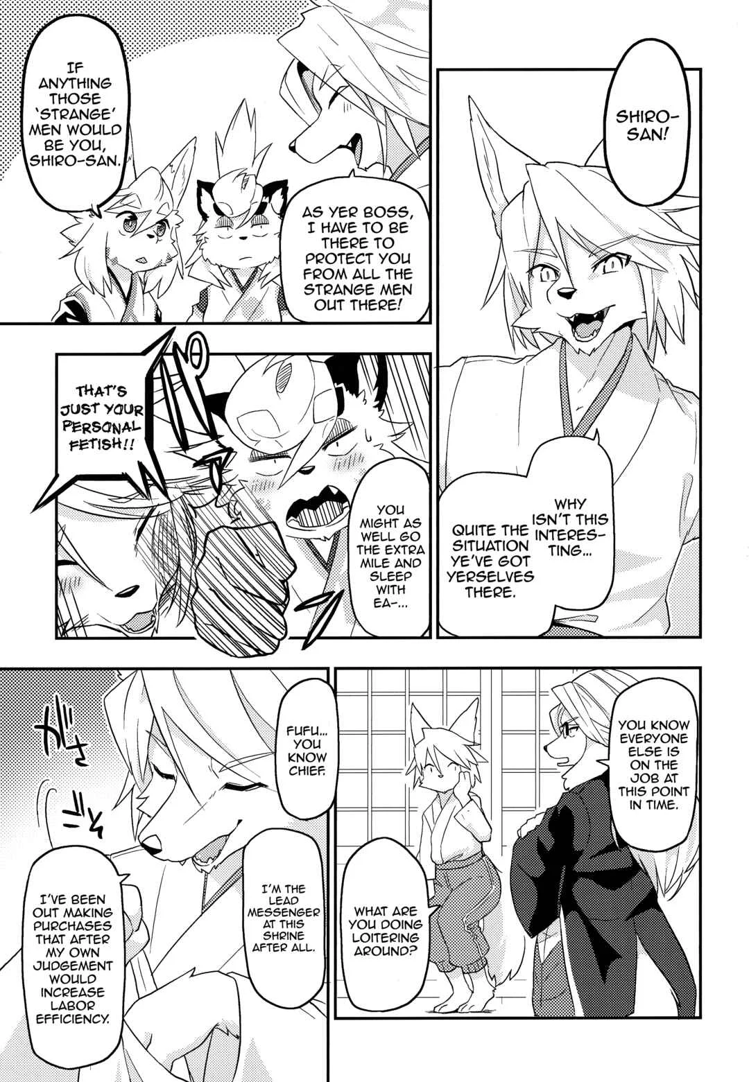 Kusekke Otoko to Kami no Tsukai Chapter 1: A Frizzly Haired Man and a Messenger of God 3 - Page 15