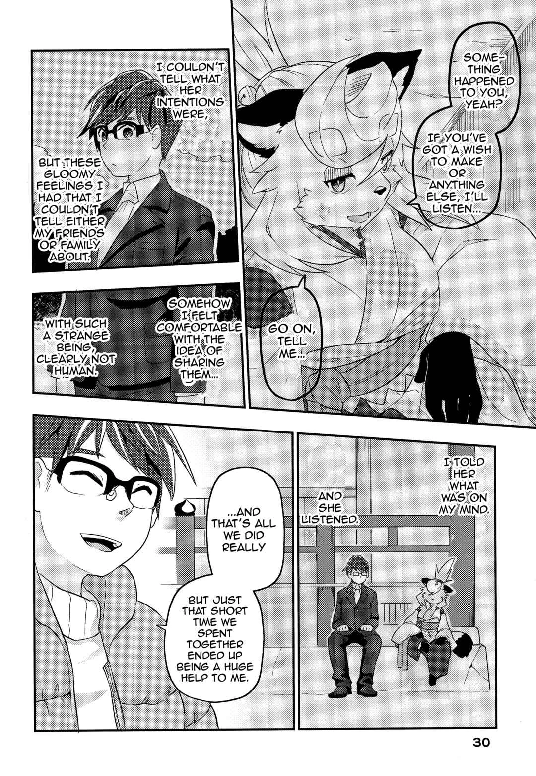 Kusekke Otoko to Kami no Tsukai Chapter 1: A Frizzly Haired Man and a Messenger of God 3 - Page 28
