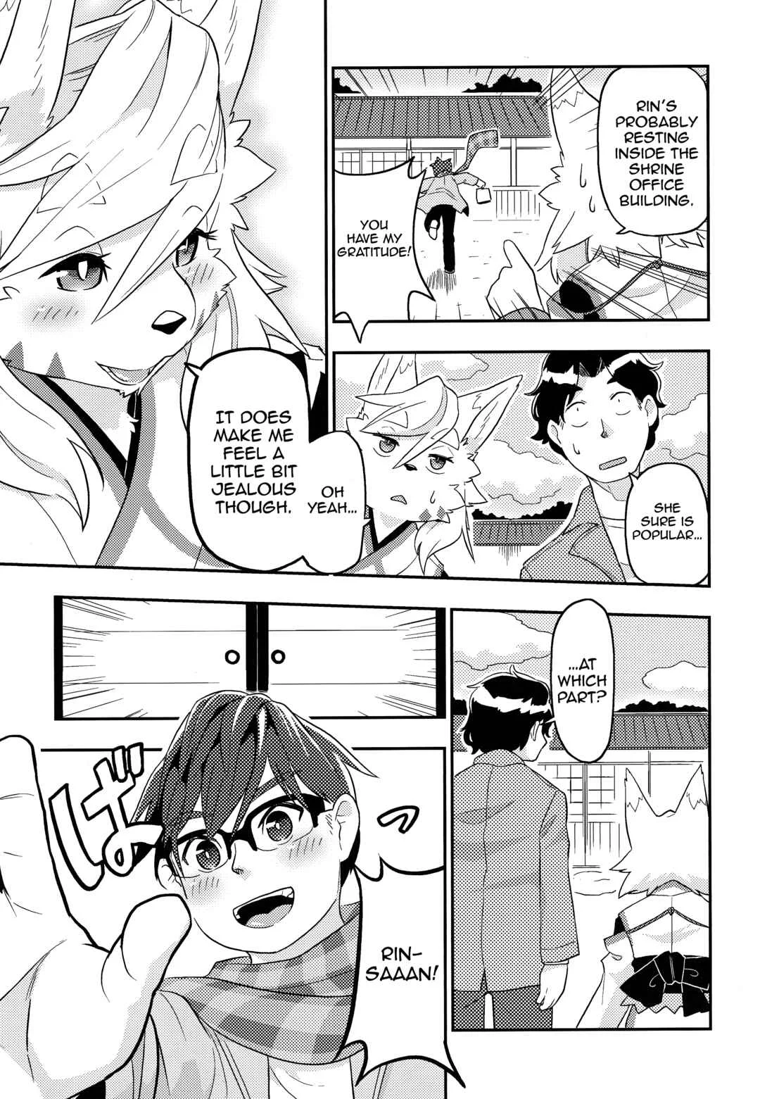 Kusekke Otoko to Kami no Tsukai Chapter 1: A Frizzly Haired Man and a Messenger of God 3 - Page 37