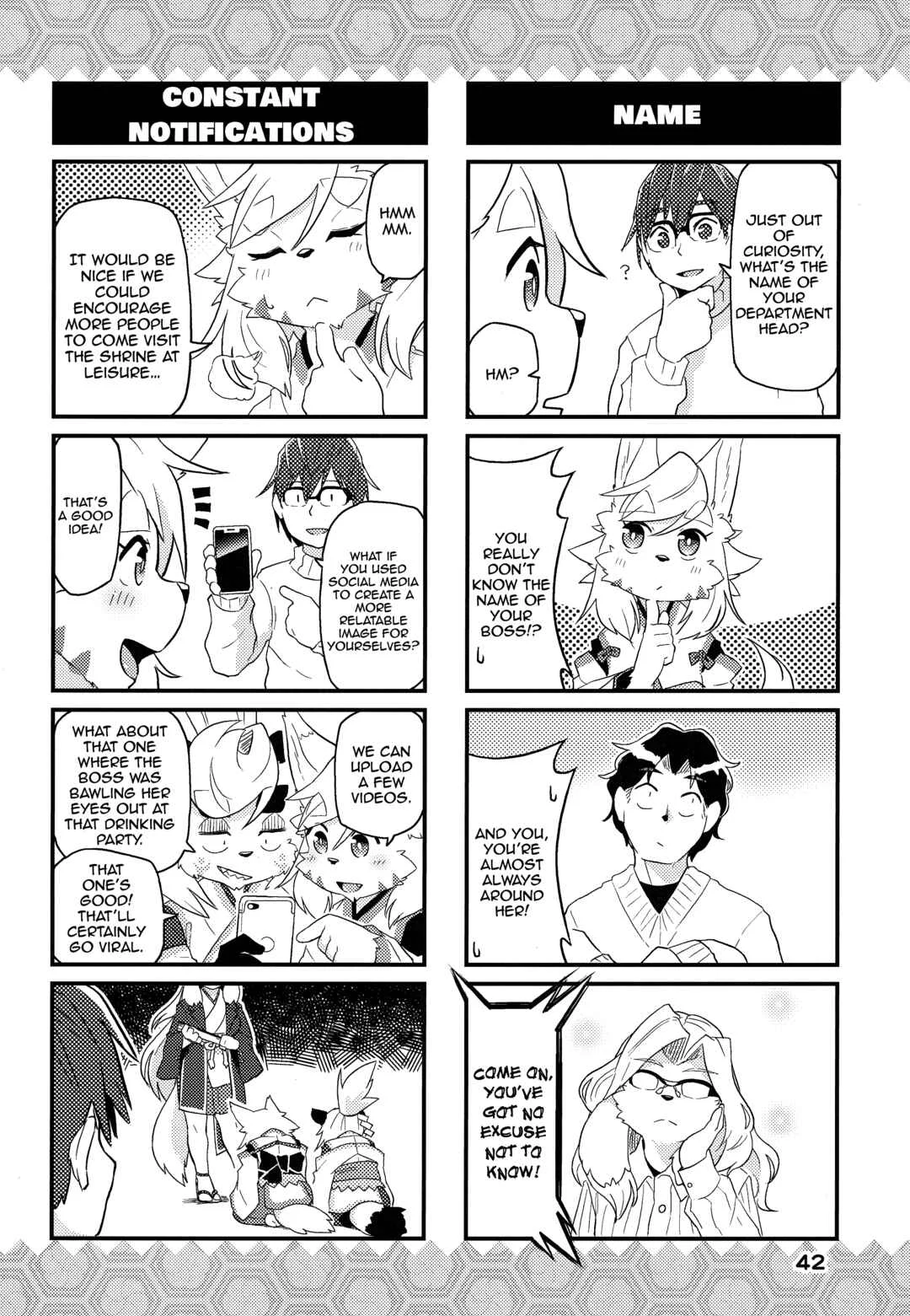 Kusekke Otoko to Kami no Tsukai Chapter 1: A Frizzly Haired Man and a Messenger of God 3 - Page 40