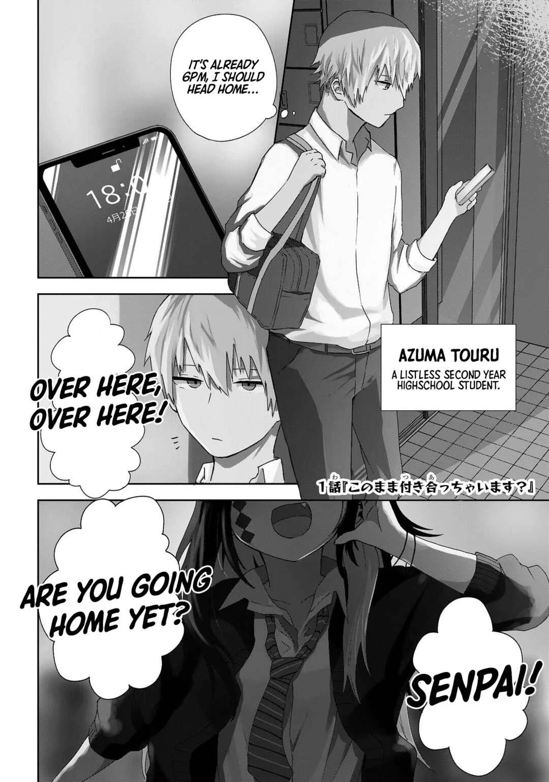 Kusozako Choroin Nishiga Hachi Chapter 1: Do you really wanna go out with me? - Page 2