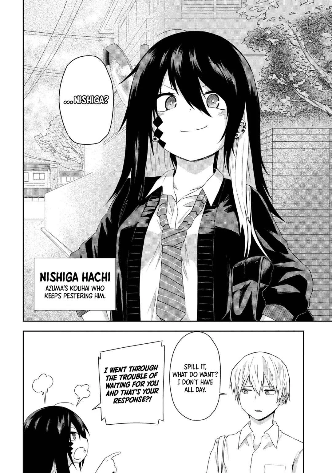 Kusozako Choroin Nishiga Hachi Chapter 1: Do you really wanna go out with me? - Page 4