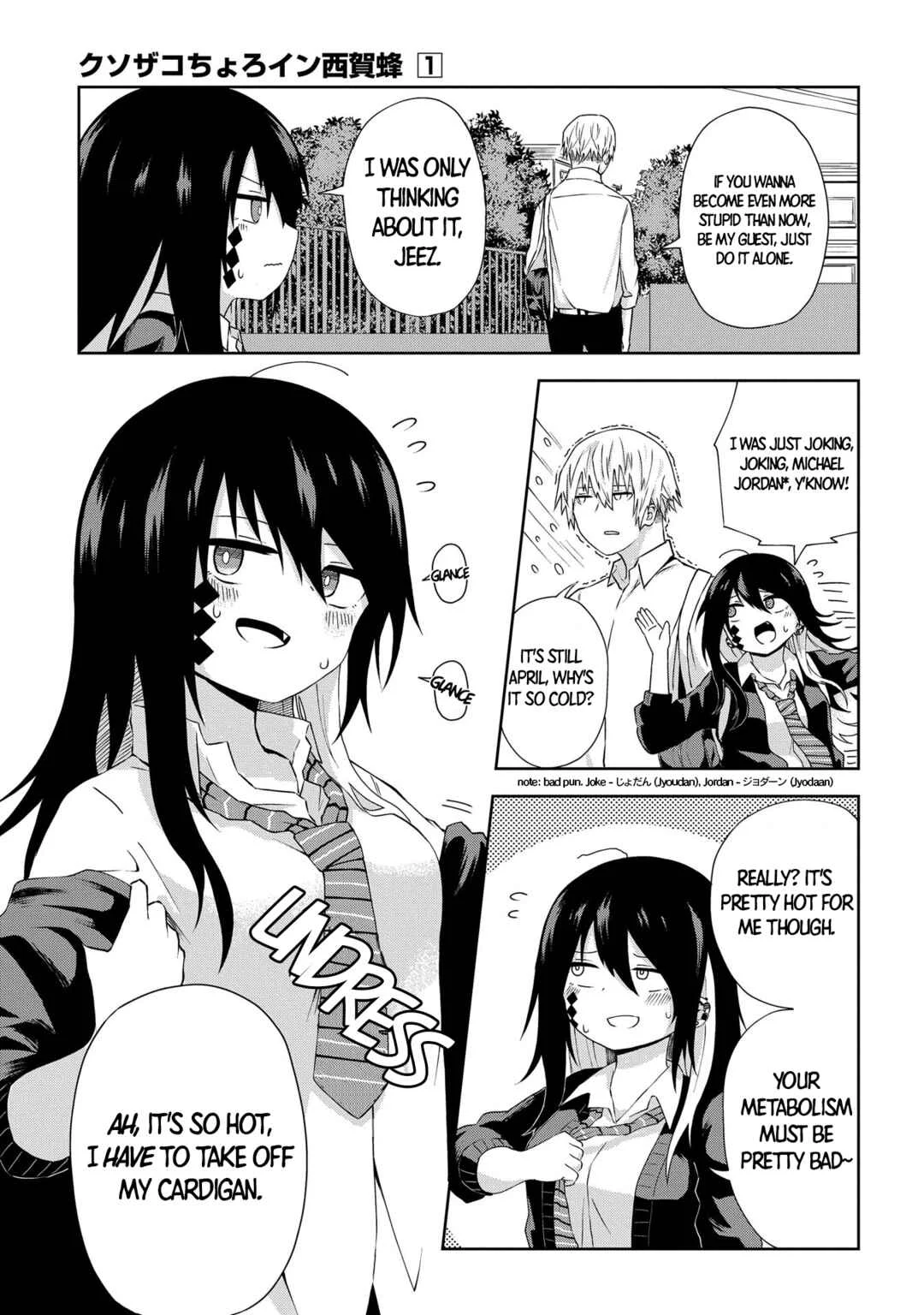 Kusozako Choroin Nishiga Hachi Chapter 2: I'm taking it off, alright?! - Page 6