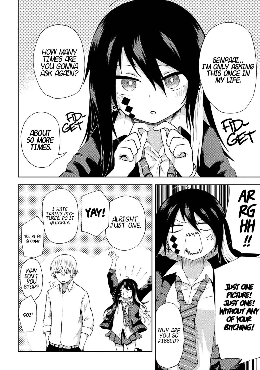Kusozako Choroin Nishiga Hachi Chapter 3: Senpaai, I'm only asking this once in my life. - Page 7