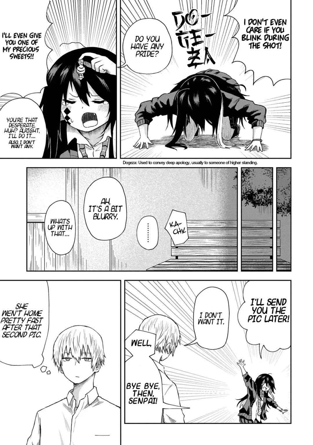 Kusozako Choroin Nishiga Hachi Chapter 3: Senpaai, I'm only asking this once in my life. - Page 10