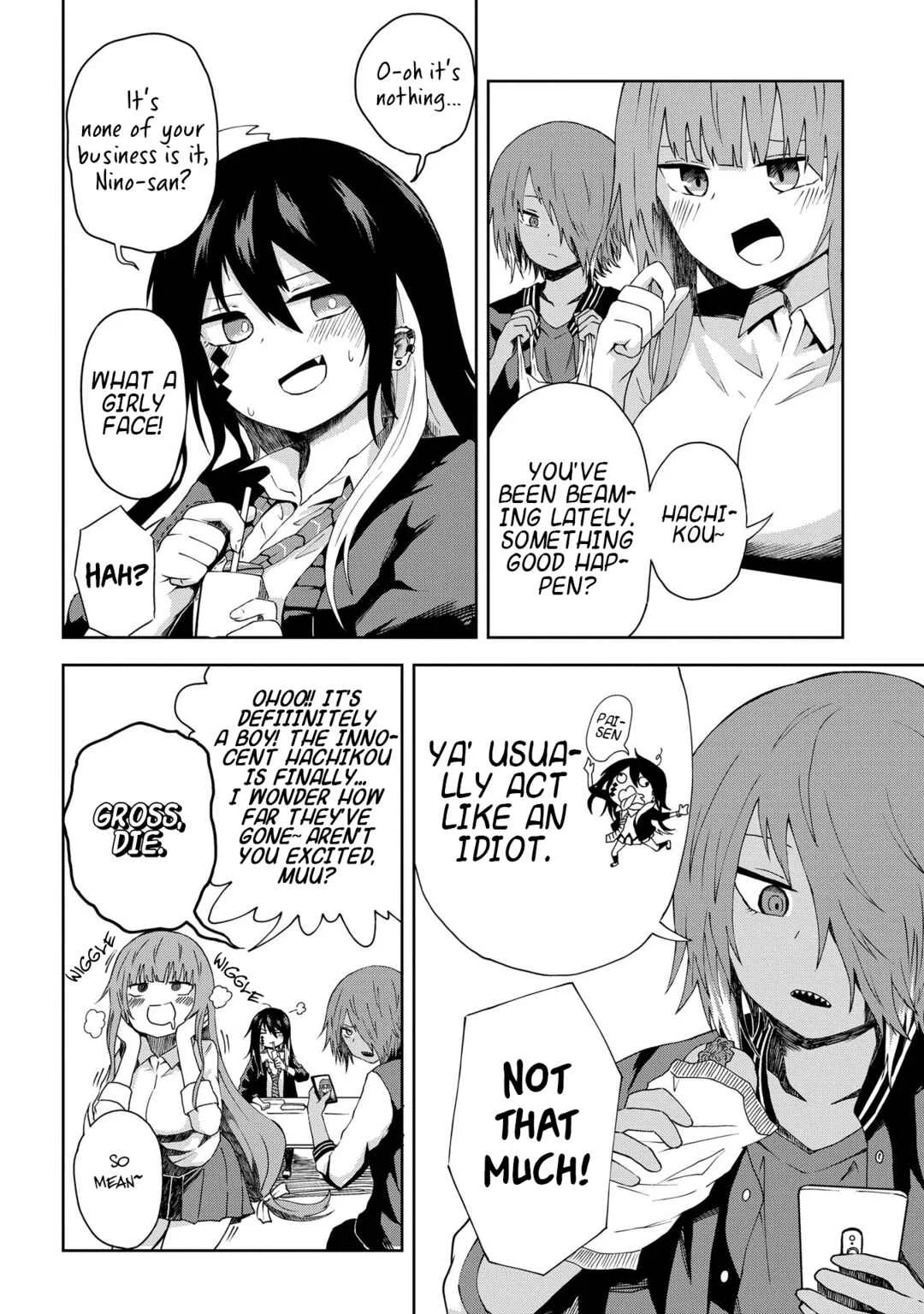 Kusozako Choroin Nishiga Hachi Chapter 4: What a girly face! - Page 2