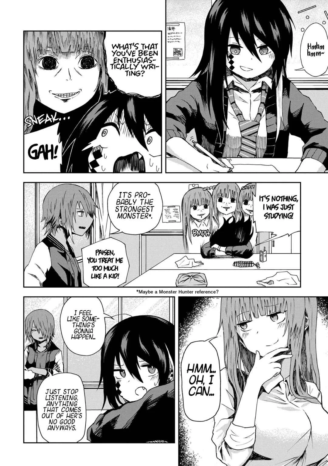 Kusozako Choroin Nishiga Hachi Chapter 4: What a girly face! - Page 4