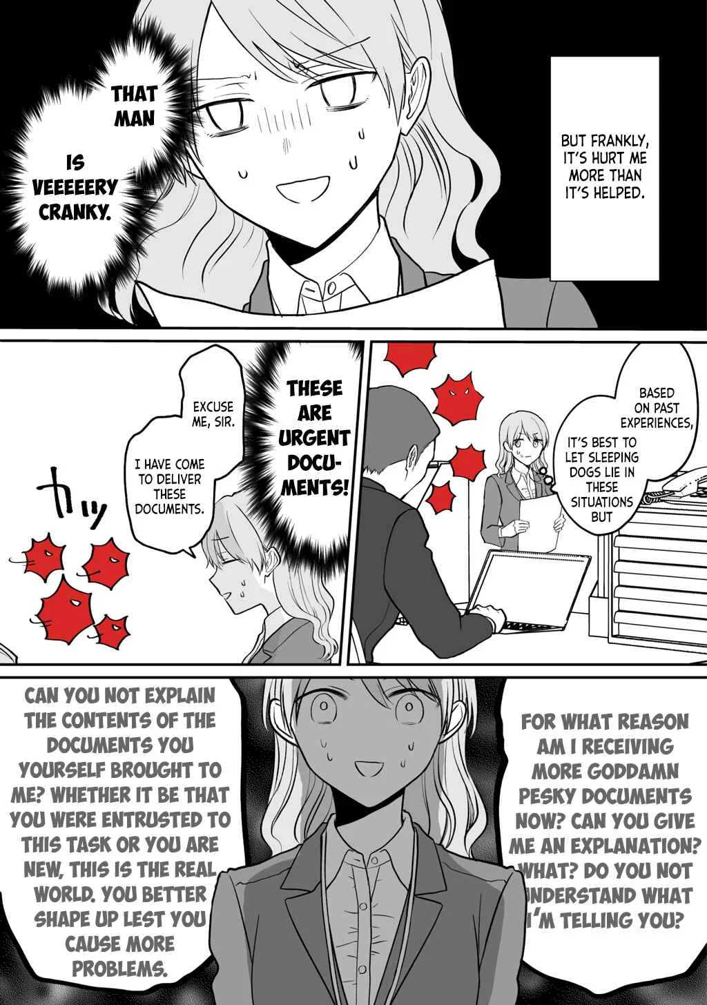 Kuuki ga "Yomeru" Shinnyuu Shain to Buaisou na Senpai (Web Comic) Chapter 3 - Page 2