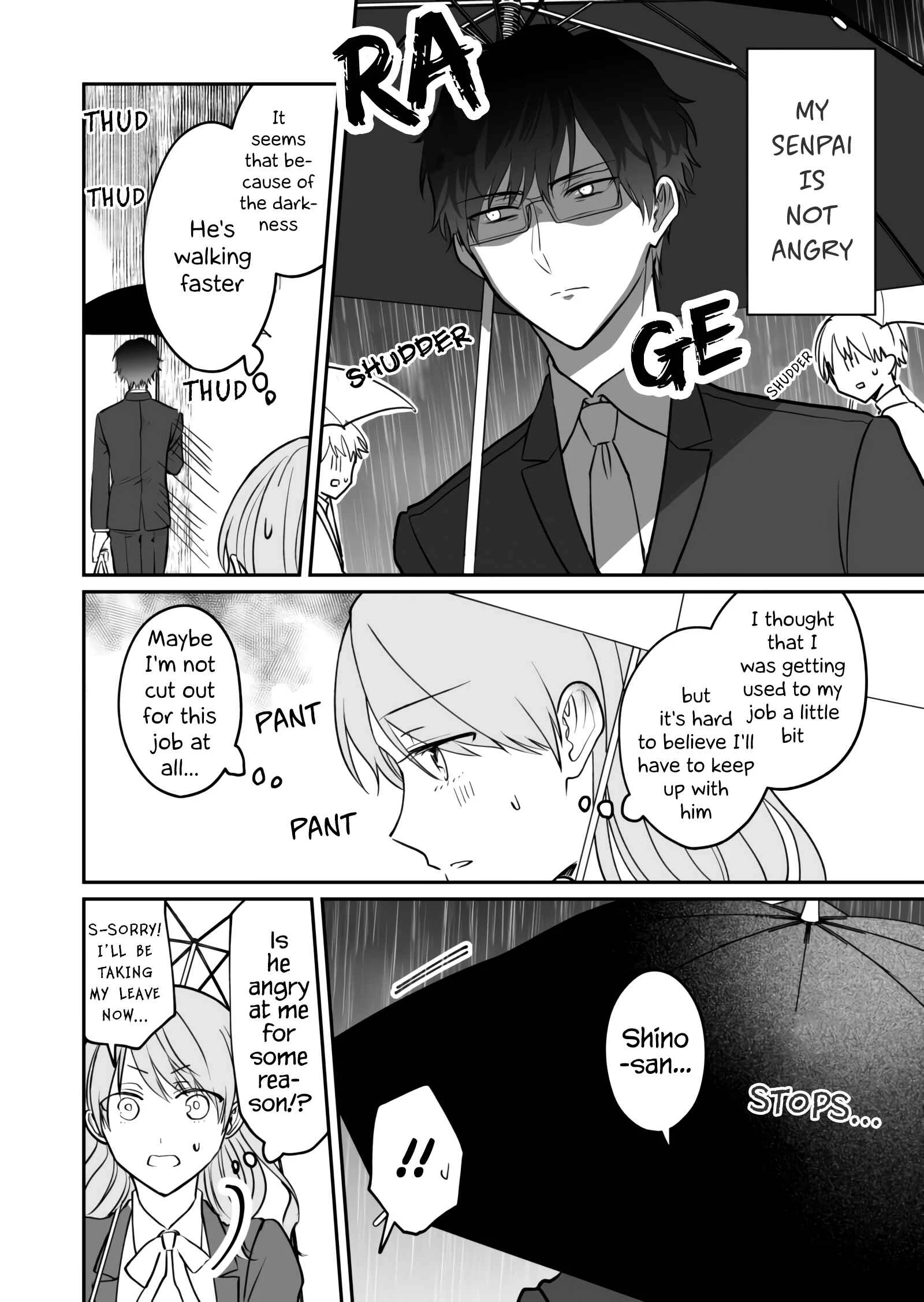 Kuuki ga "Yomeru" Shinnyuu Shain to Buaisou na Senpai (Web Comic) Chapter 5 - Page 2