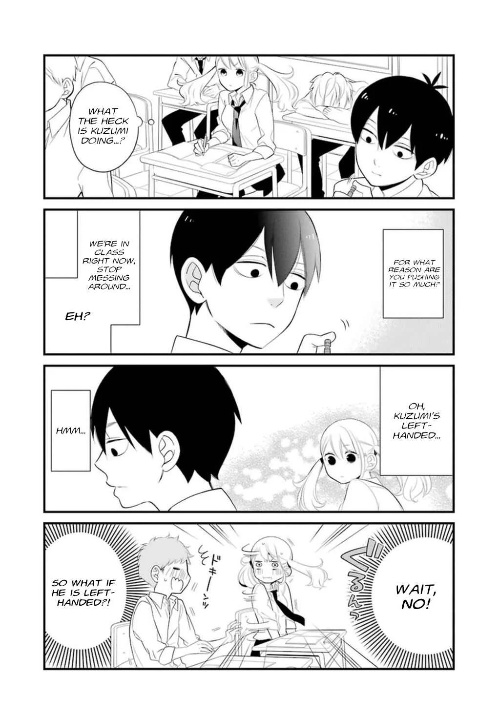 Kuzumi-kun, Can't You Read the Room? Chapter 0.1: The boring guy who's in my sights - Page 4