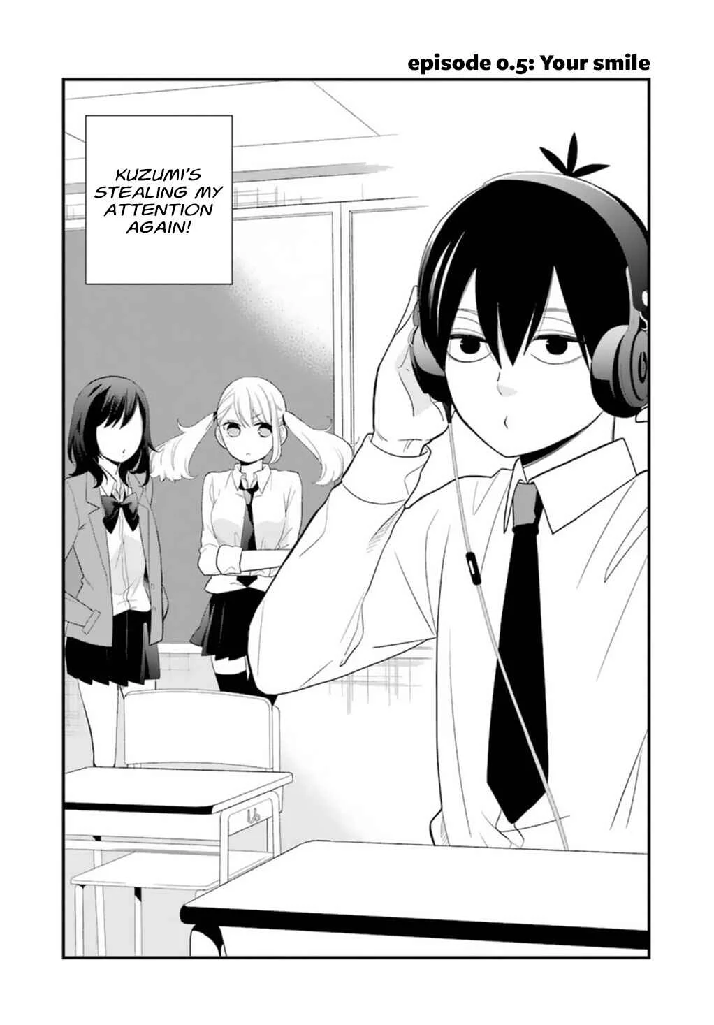 Kuzumi-kun, Can't You Read the Room? Chapter 0.5: Your Smile - Page 3