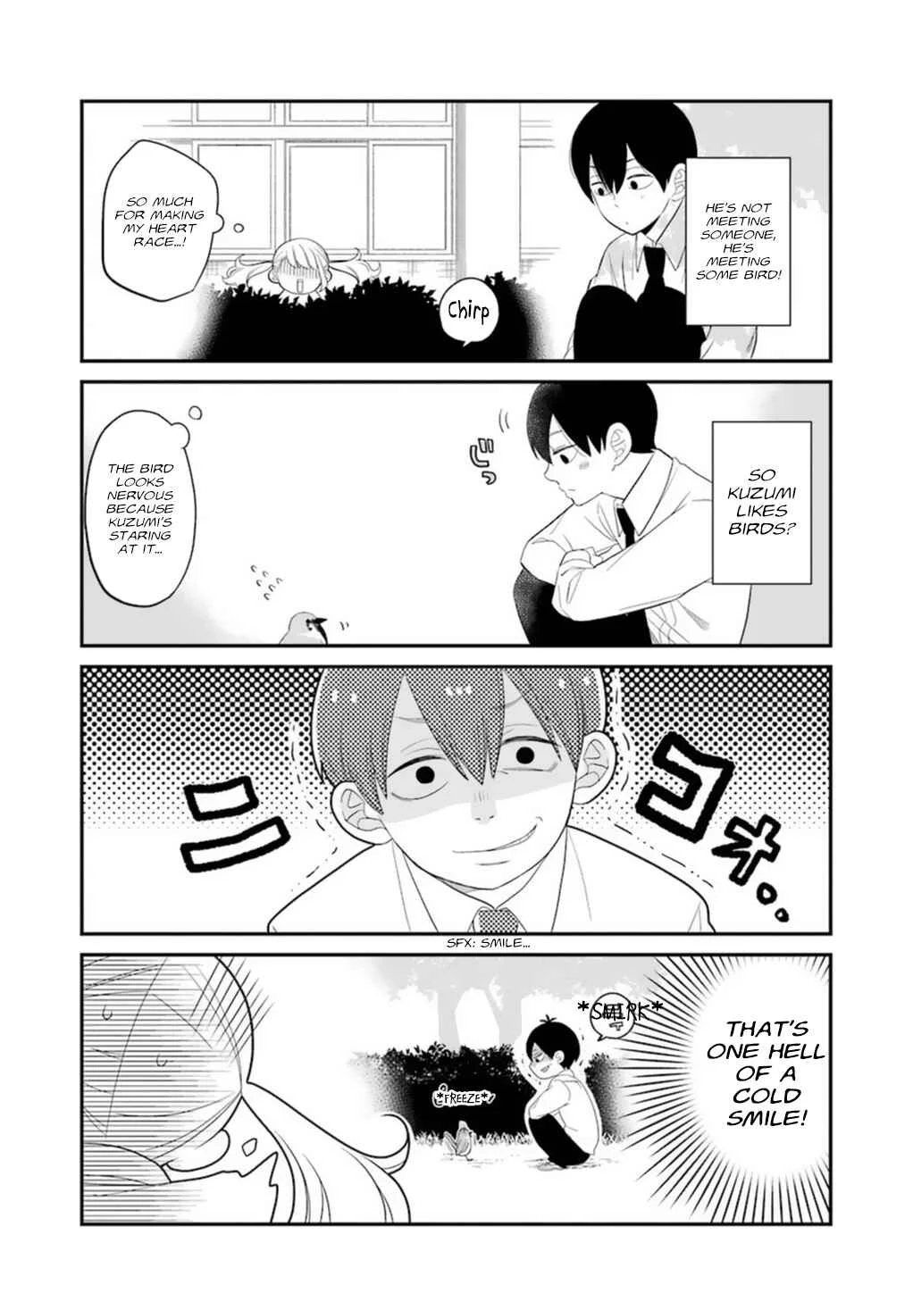 Kuzumi-kun, Can't You Read the Room? Chapter 0.5: Your Smile - Page 14