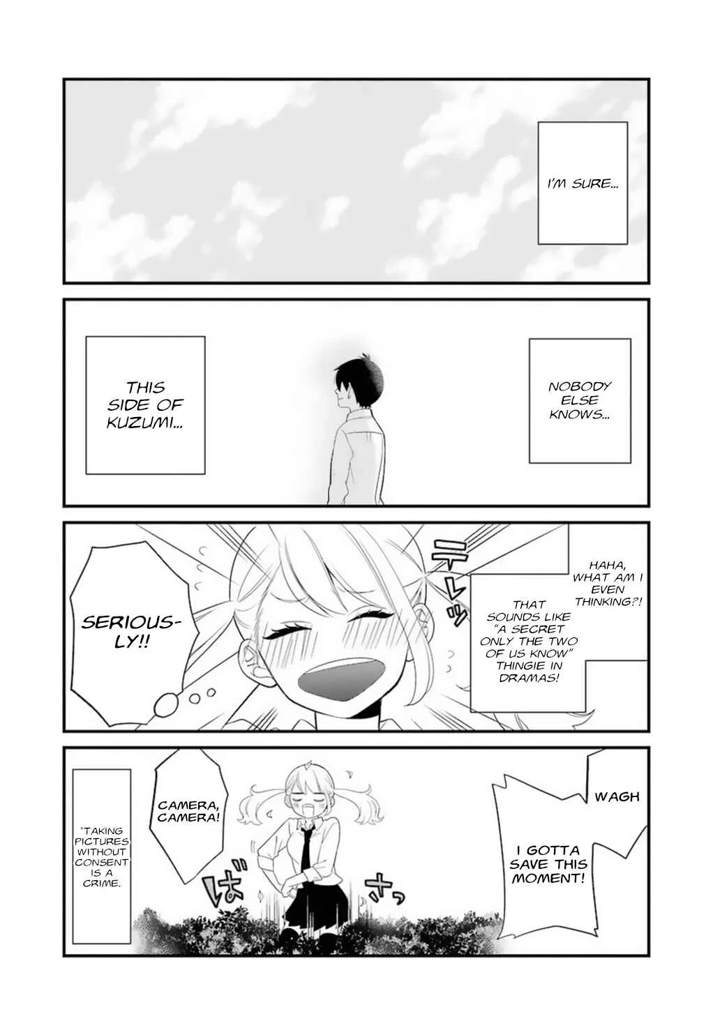 Kuzumi-kun, Can't You Read the Room? Chapter 0.5: Your Smile - Page 18