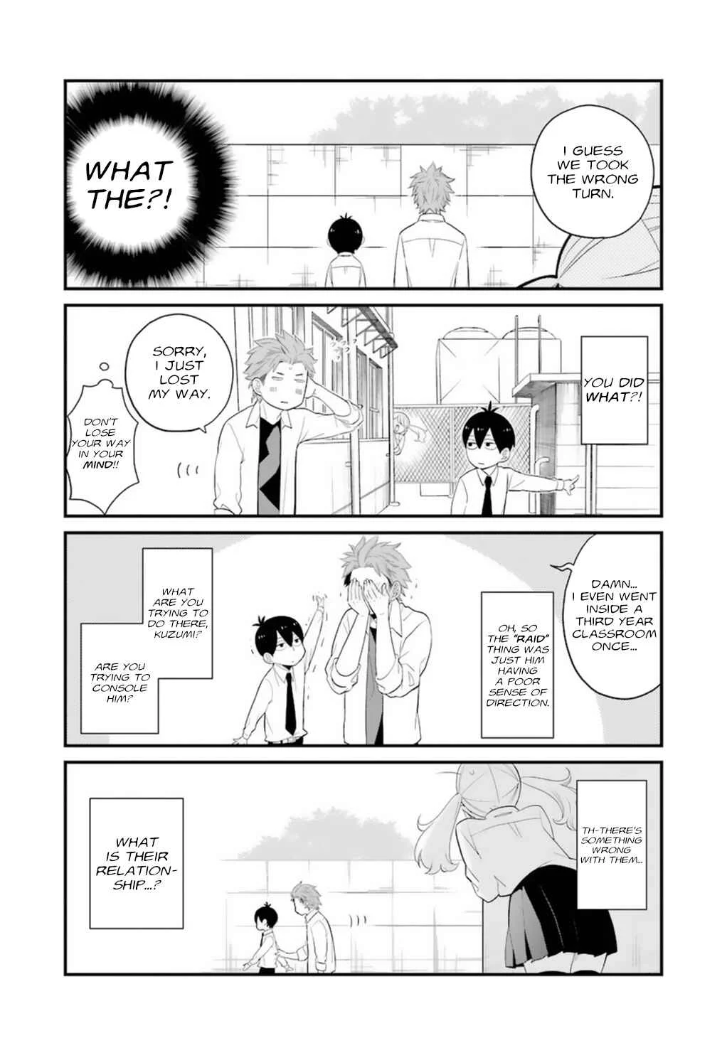 Kuzumi-kun, Can't You Read the Room? Chapter 0.9: Yahkeeism Haruna-kun - Page 8