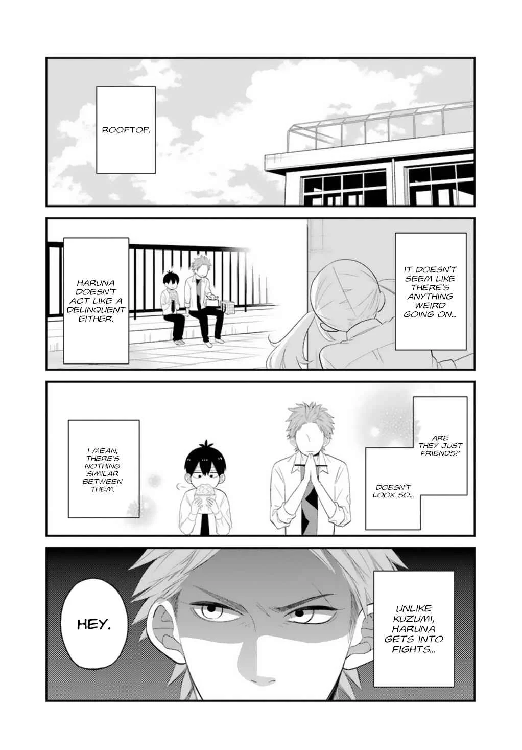 Kuzumi-kun, Can't You Read the Room? Chapter 0.9: Yahkeeism Haruna-kun - Page 9