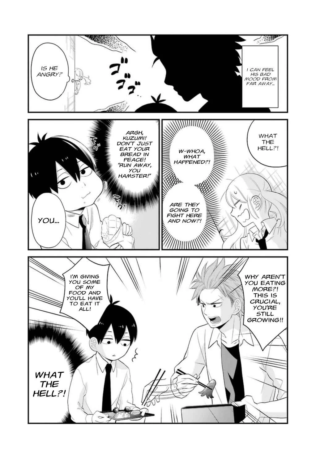 Kuzumi-kun, Can't You Read the Room? Chapter 0.9: Yahkeeism Haruna-kun - Page 10