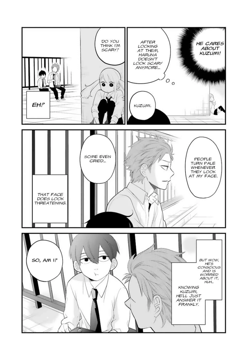 Kuzumi-kun, Can't You Read the Room? Chapter 0.9: Yahkeeism Haruna-kun - Page 11