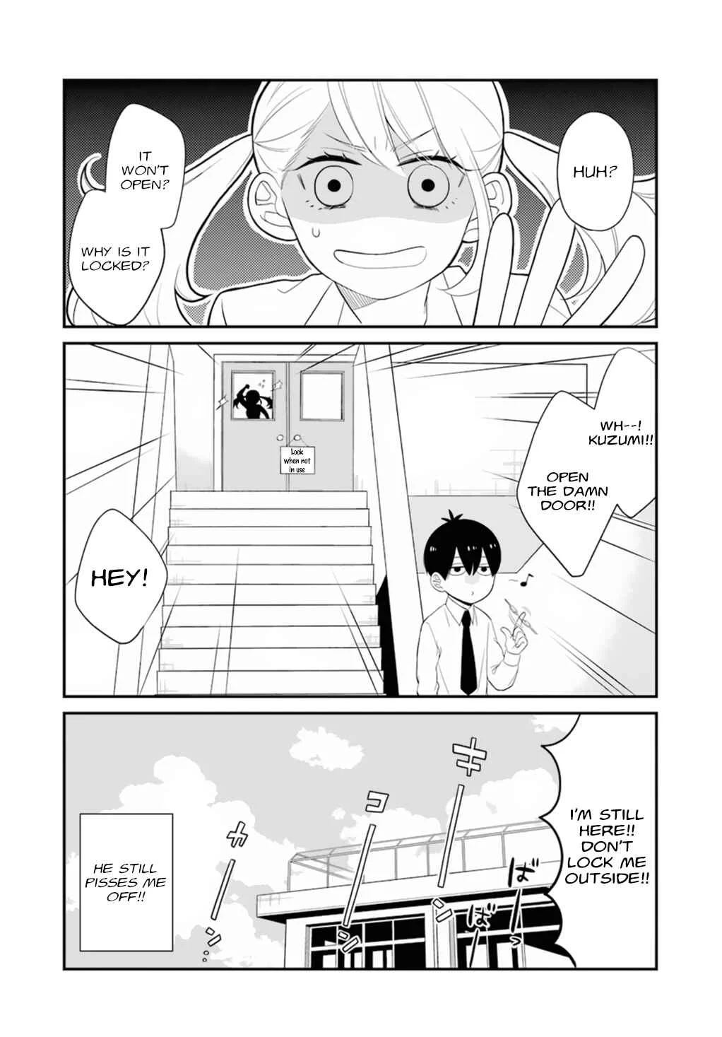 Kuzumi-kun, Can't You Read the Room? Chapter 0.9: Yahkeeism Haruna-kun - Page 19
