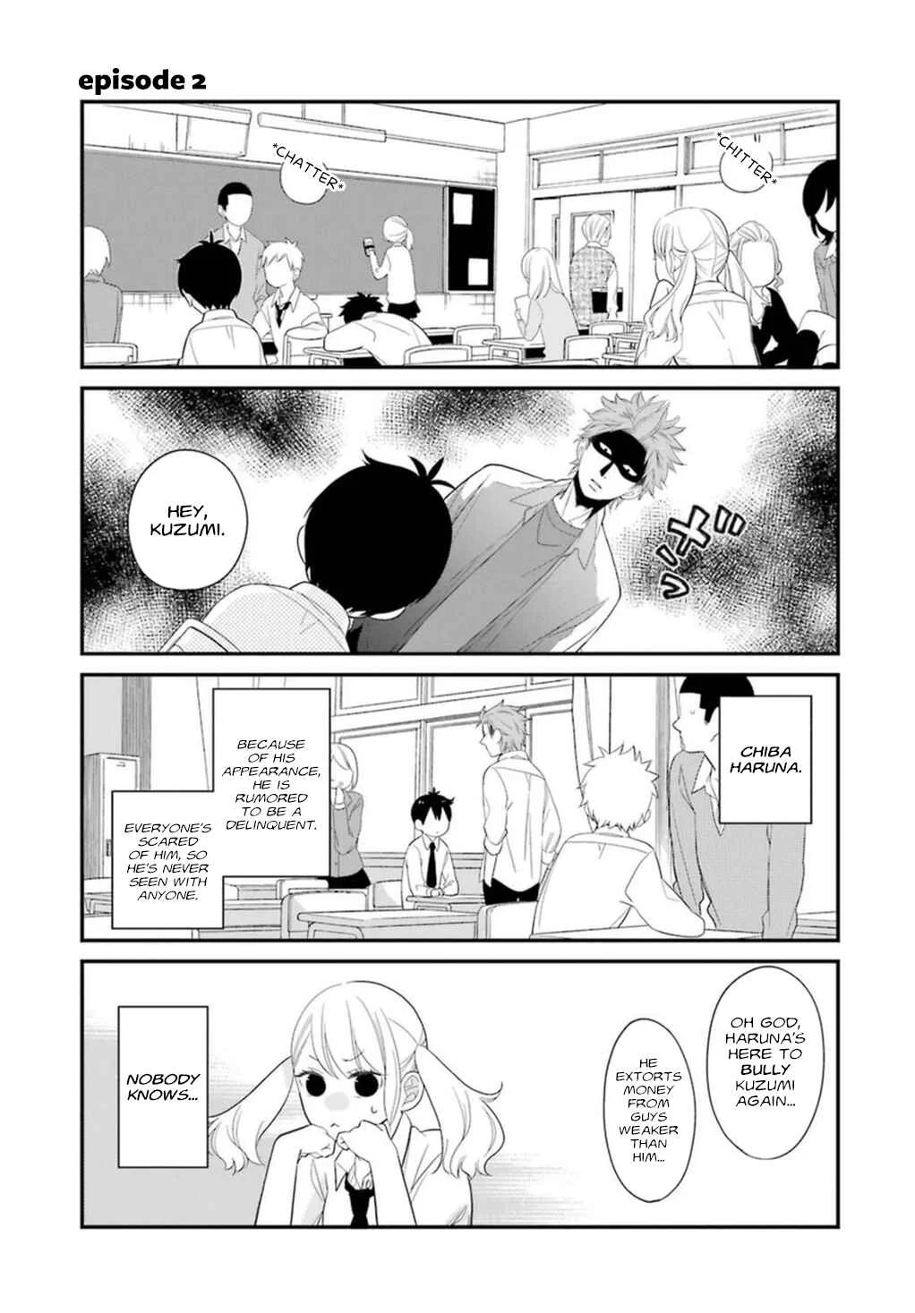 Kuzumi-kun, Can't You Read the Room? Chapter 2: Kuzumi & Haruna - Page 2