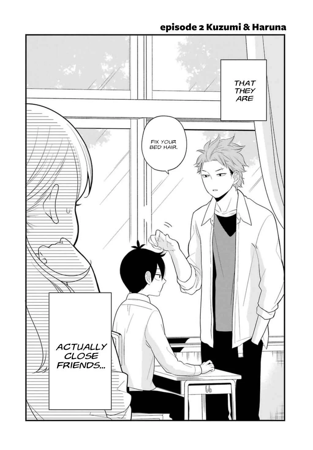 Kuzumi-kun, Can't You Read the Room? Chapter 2: Kuzumi & Haruna - Page 3