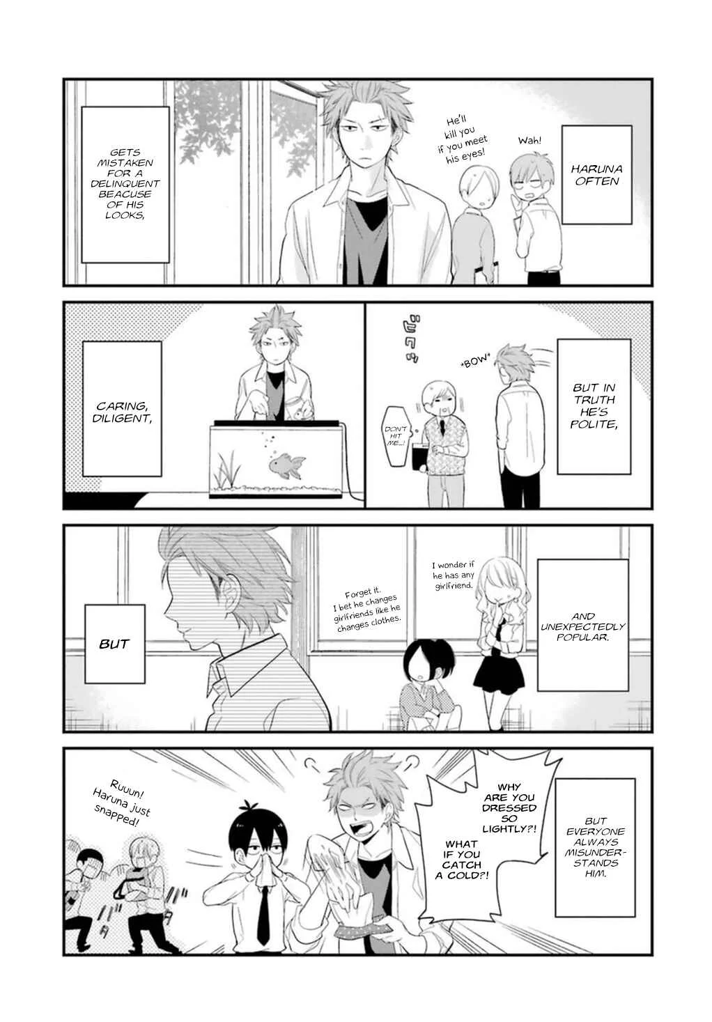 Kuzumi-kun, Can't You Read the Room? Chapter 2: Kuzumi & Haruna - Page 4