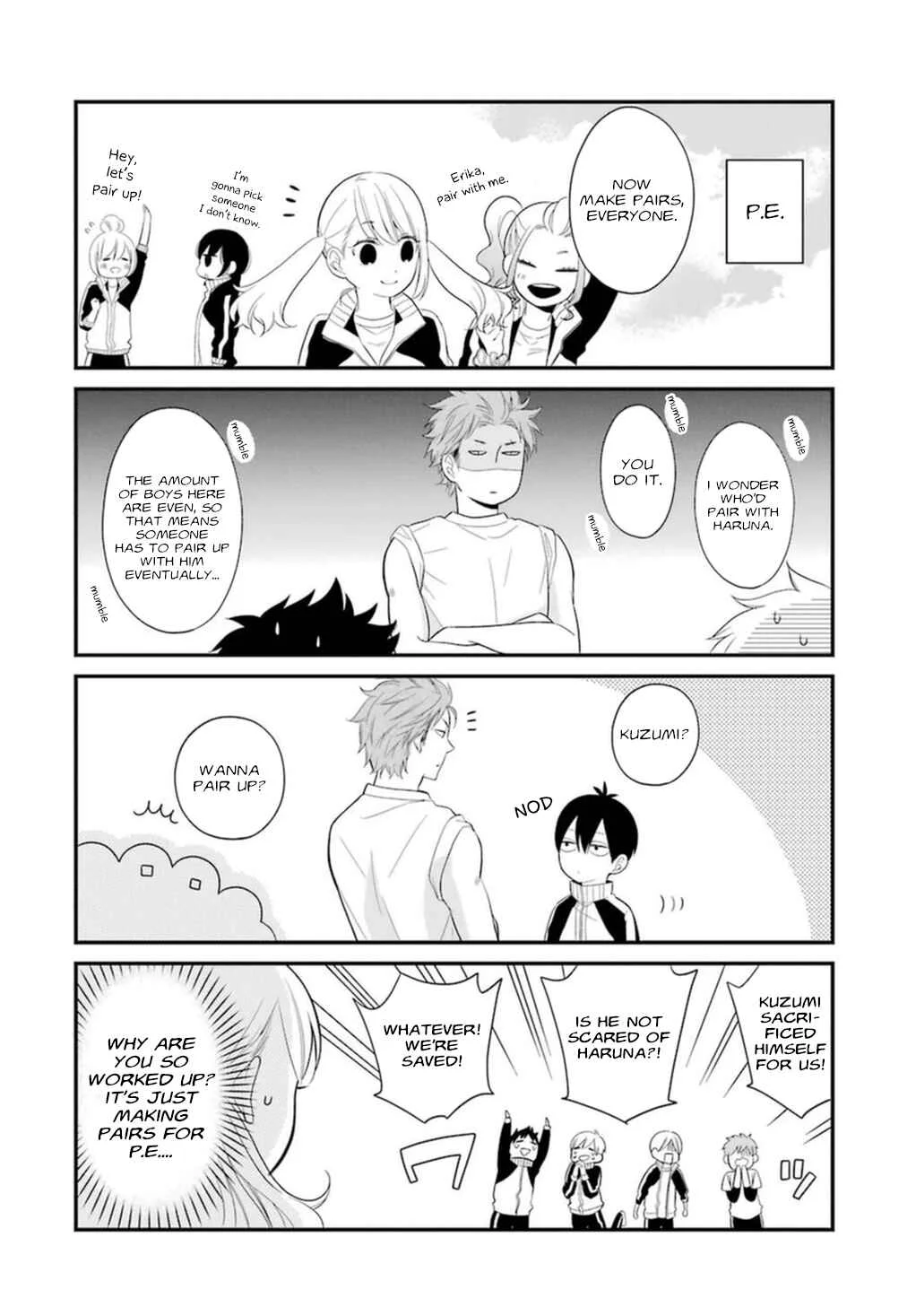 Kuzumi-kun, Can't You Read the Room? Chapter 2: Kuzumi & Haruna - Page 5
