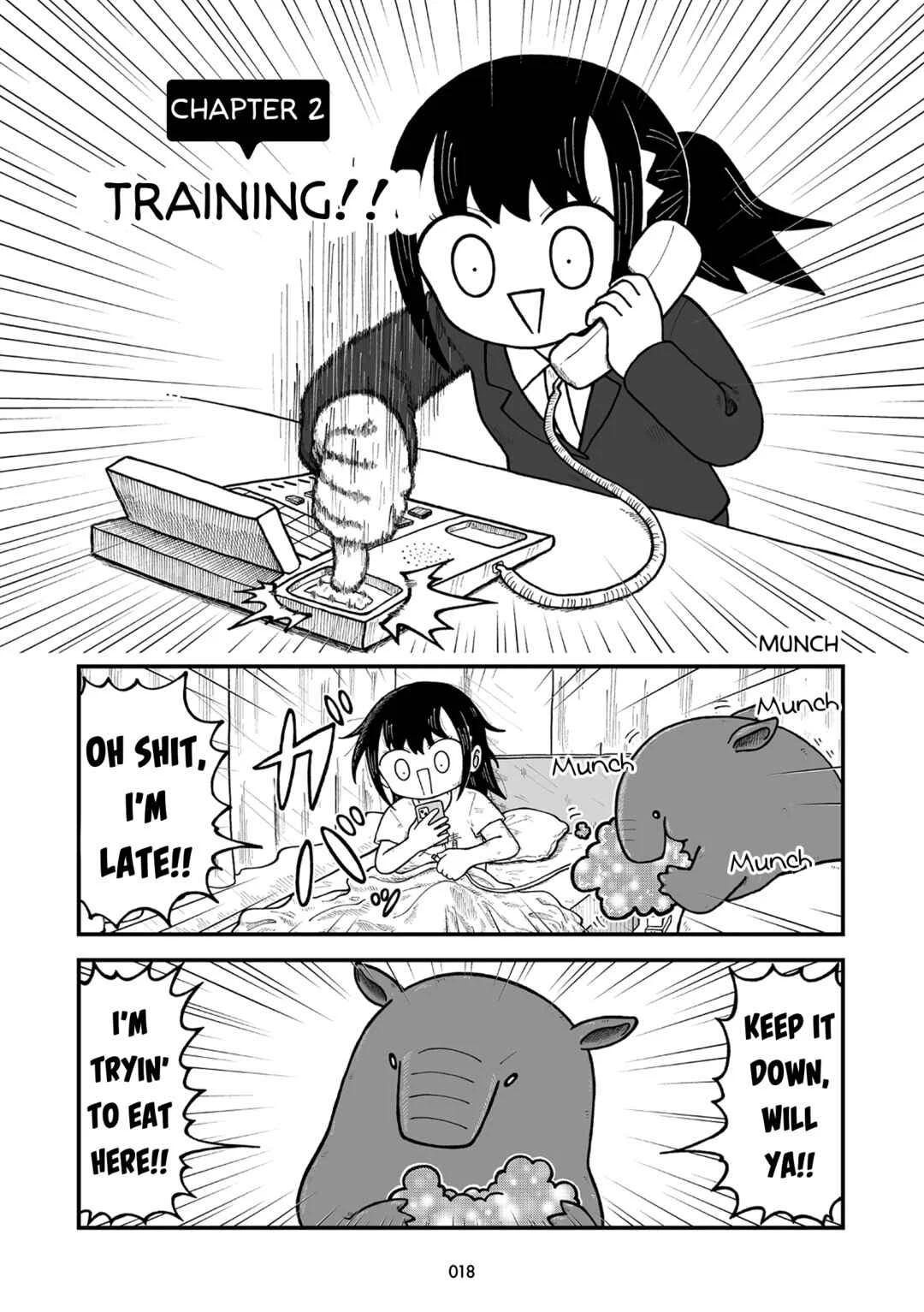 Kyatapi Land Chapter 2: Training!! - Page 1