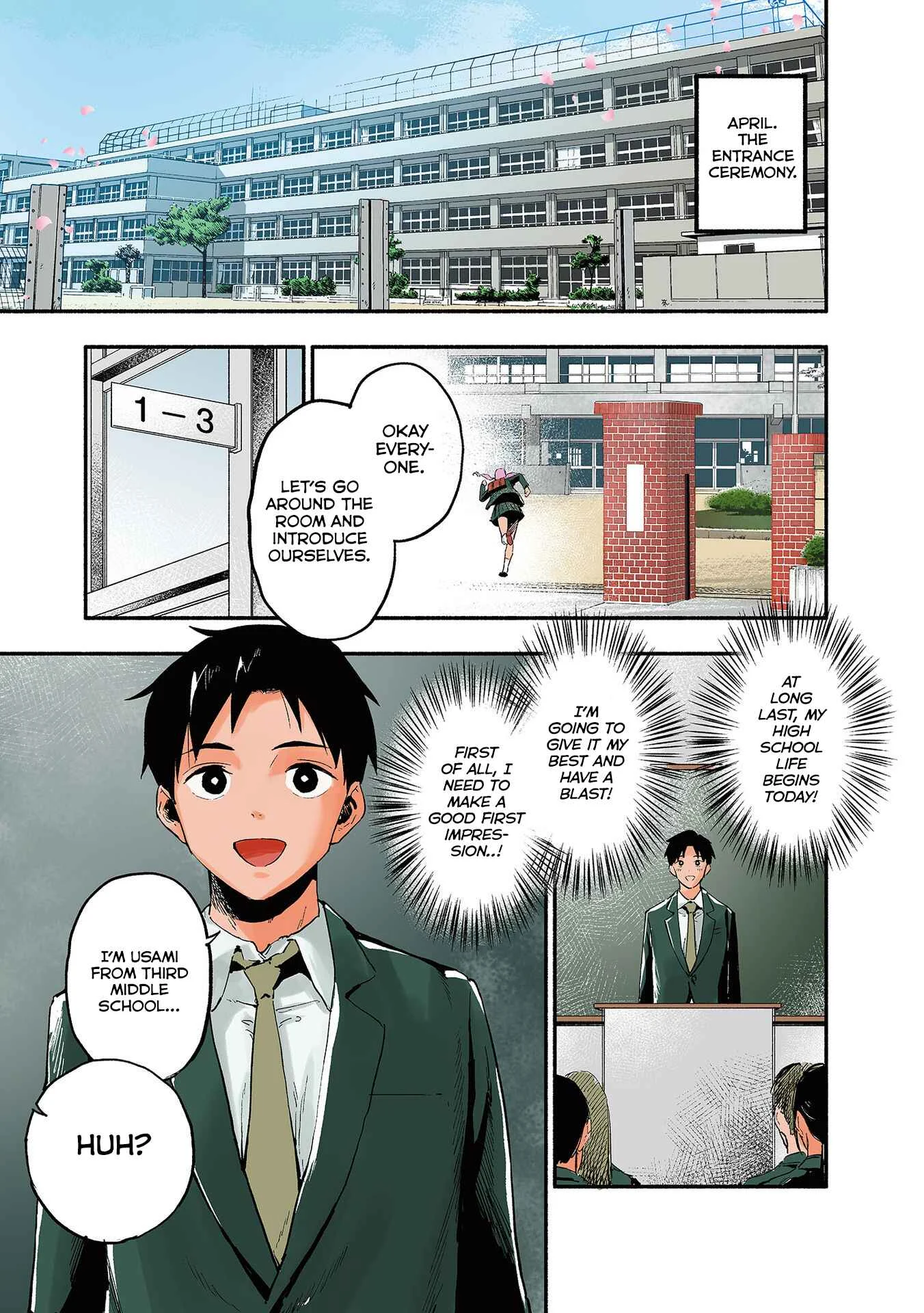 Kyojiri no Nirugame-chan to Usami-kun Chapter 0.1: Prologue - Page 1