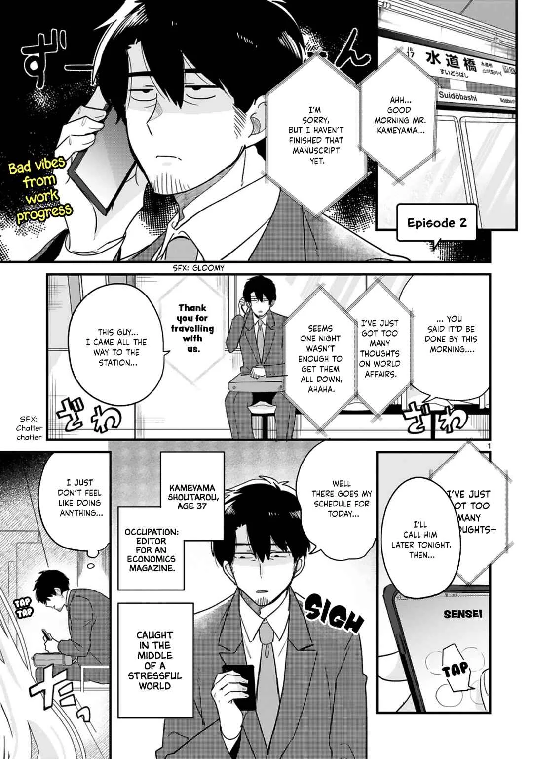 Kyou, Eki de Mita Kawaii Onnanoko Chapter 2 - Page 2