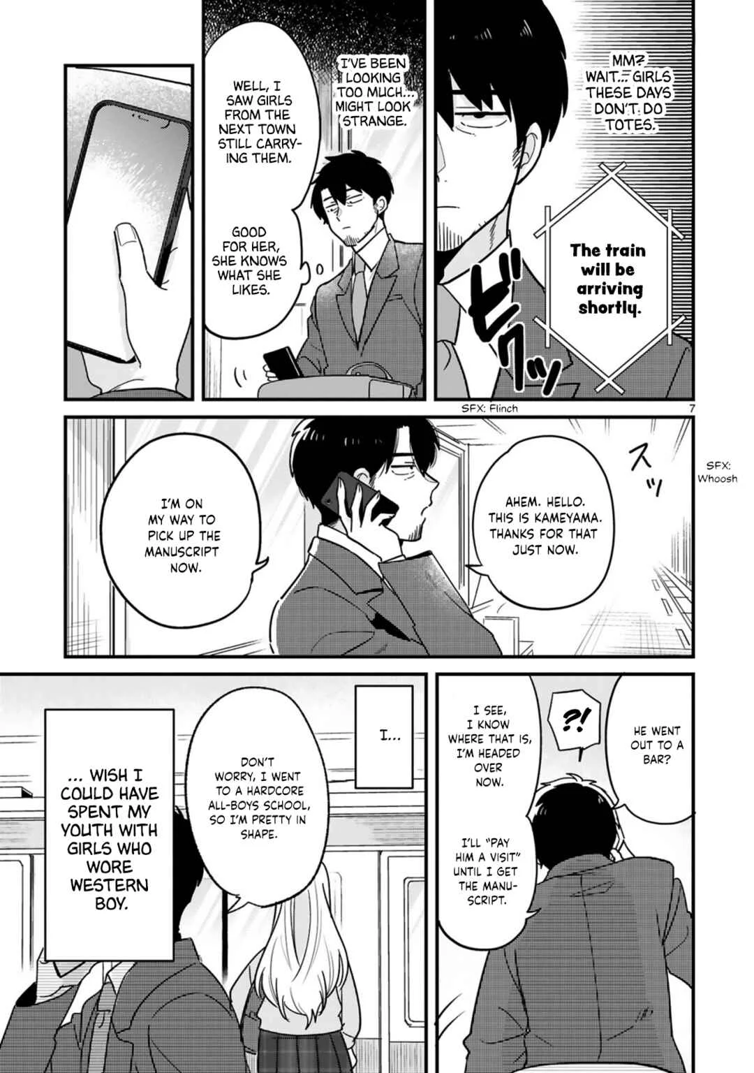 Kyou, Eki de Mita Kawaii Onnanoko Chapter 2 - Page 8