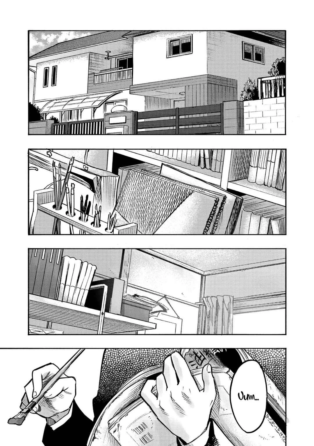 Kyou mo E ni Kaita Mochi ga Umai Chapter 1: The Mochi I Drew Has Become a Mochi - Page 3