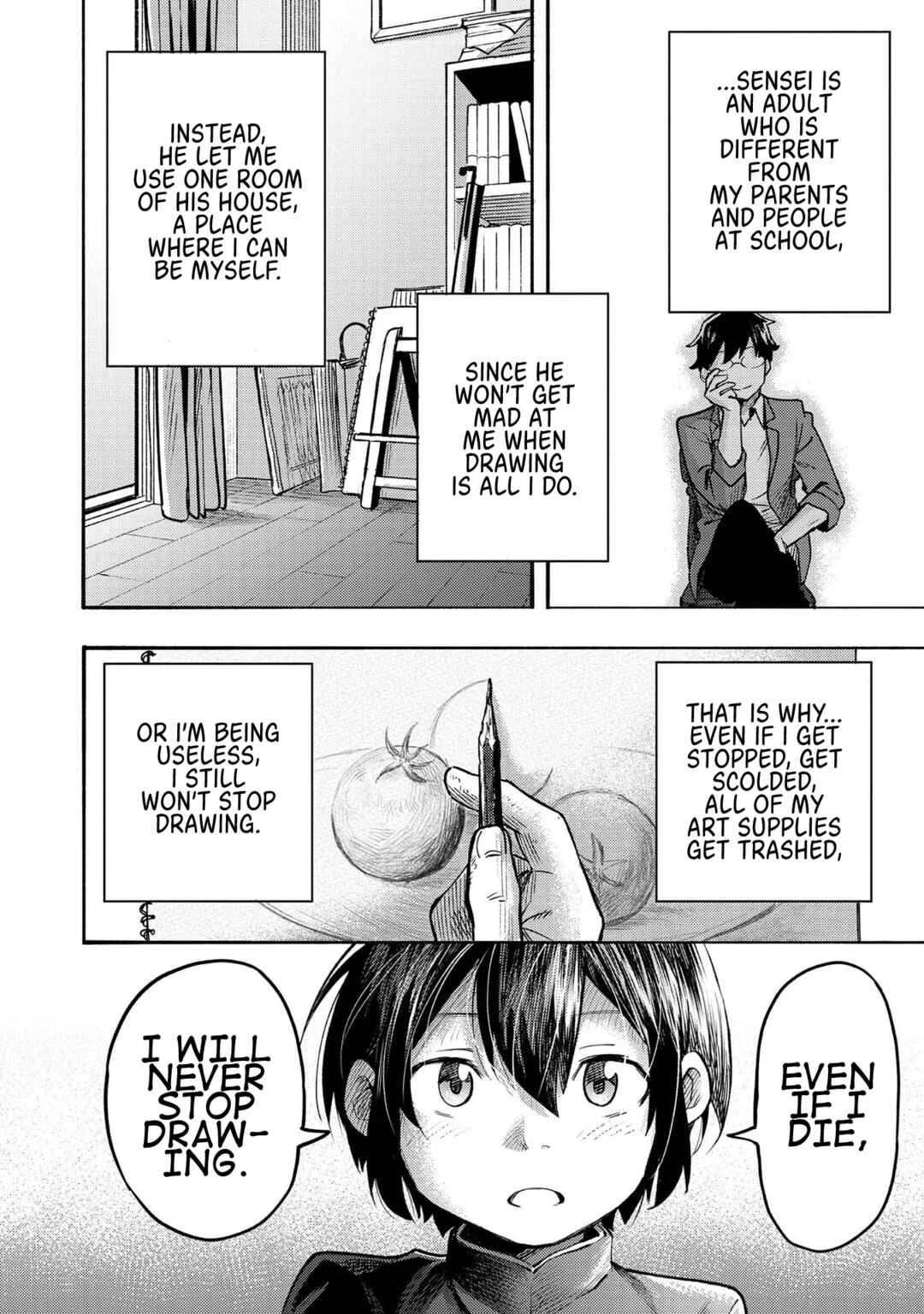 Kyou mo E ni Kaita Mochi ga Umai Chapter 1: The Mochi I Drew Has Become a Mochi - Page 10