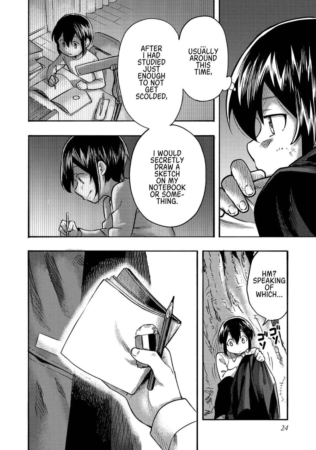 Kyou mo E ni Kaita Mochi ga Umai Chapter 1: The Mochi I Drew Has Become a Mochi - Page 21