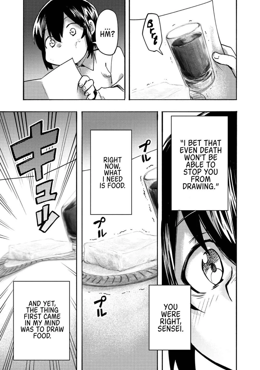 Kyou mo E ni Kaita Mochi ga Umai Chapter 1: The Mochi I Drew Has Become a Mochi - Page 24