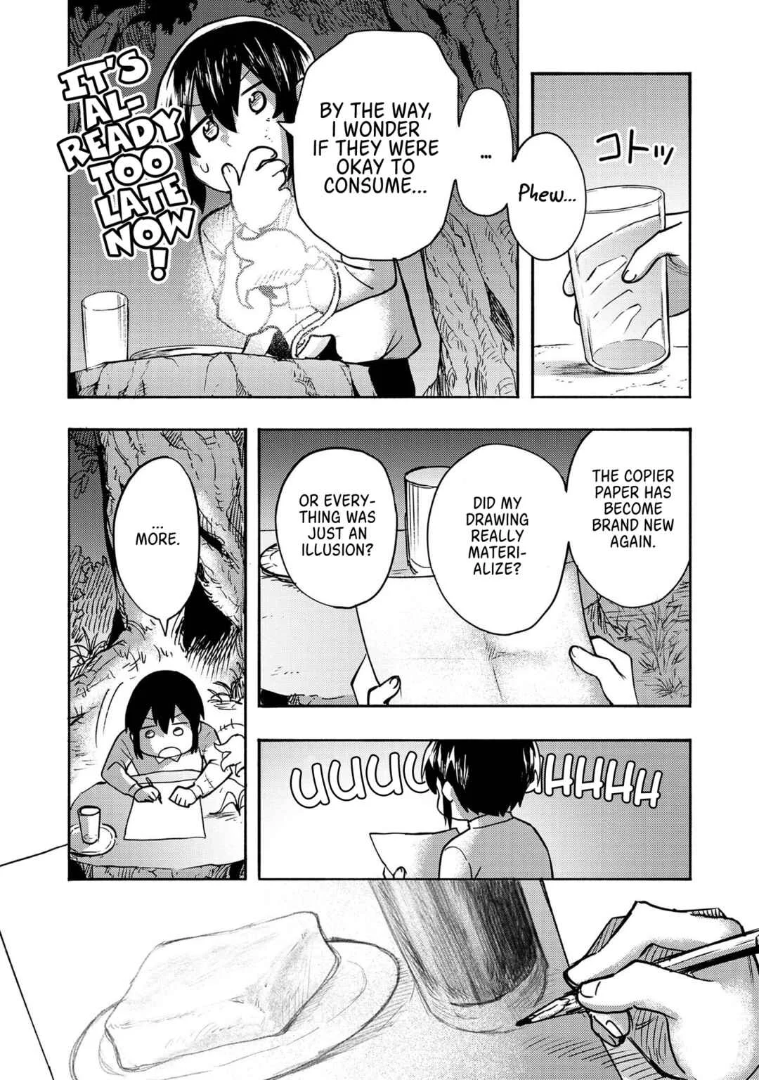 Kyou mo E ni Kaita Mochi ga Umai Chapter 1: The Mochi I Drew Has Become a Mochi - Page 29