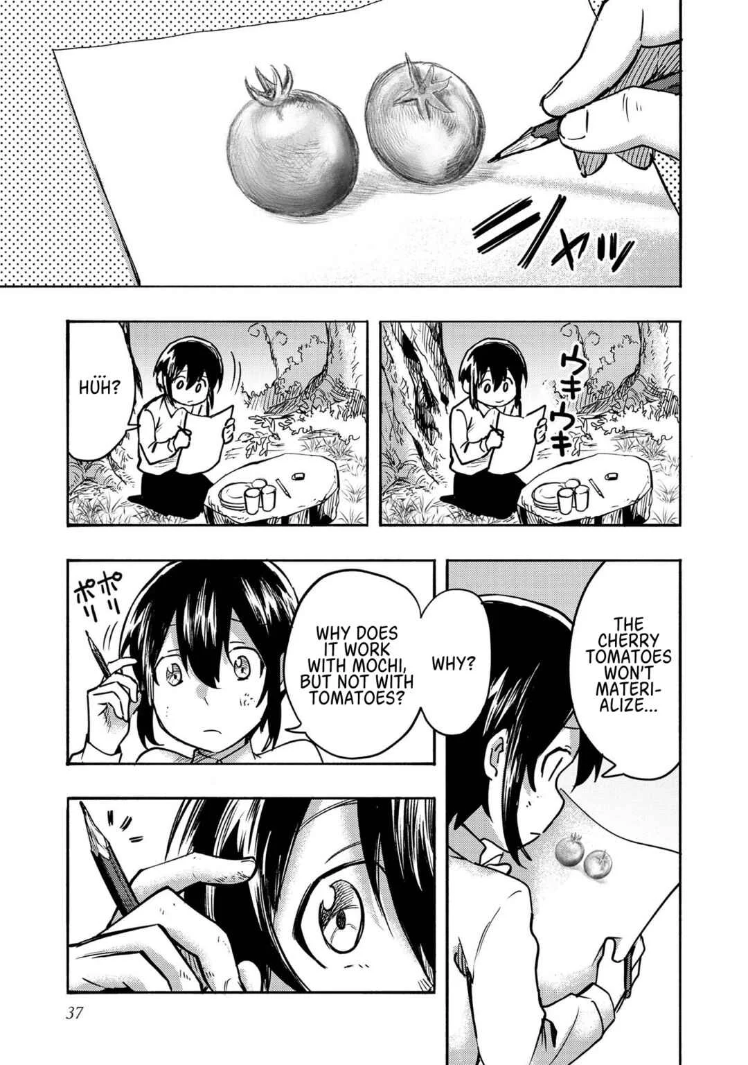Kyou mo E ni Kaita Mochi ga Umai Chapter 1: The Mochi I Drew Has Become a Mochi - Page 33
