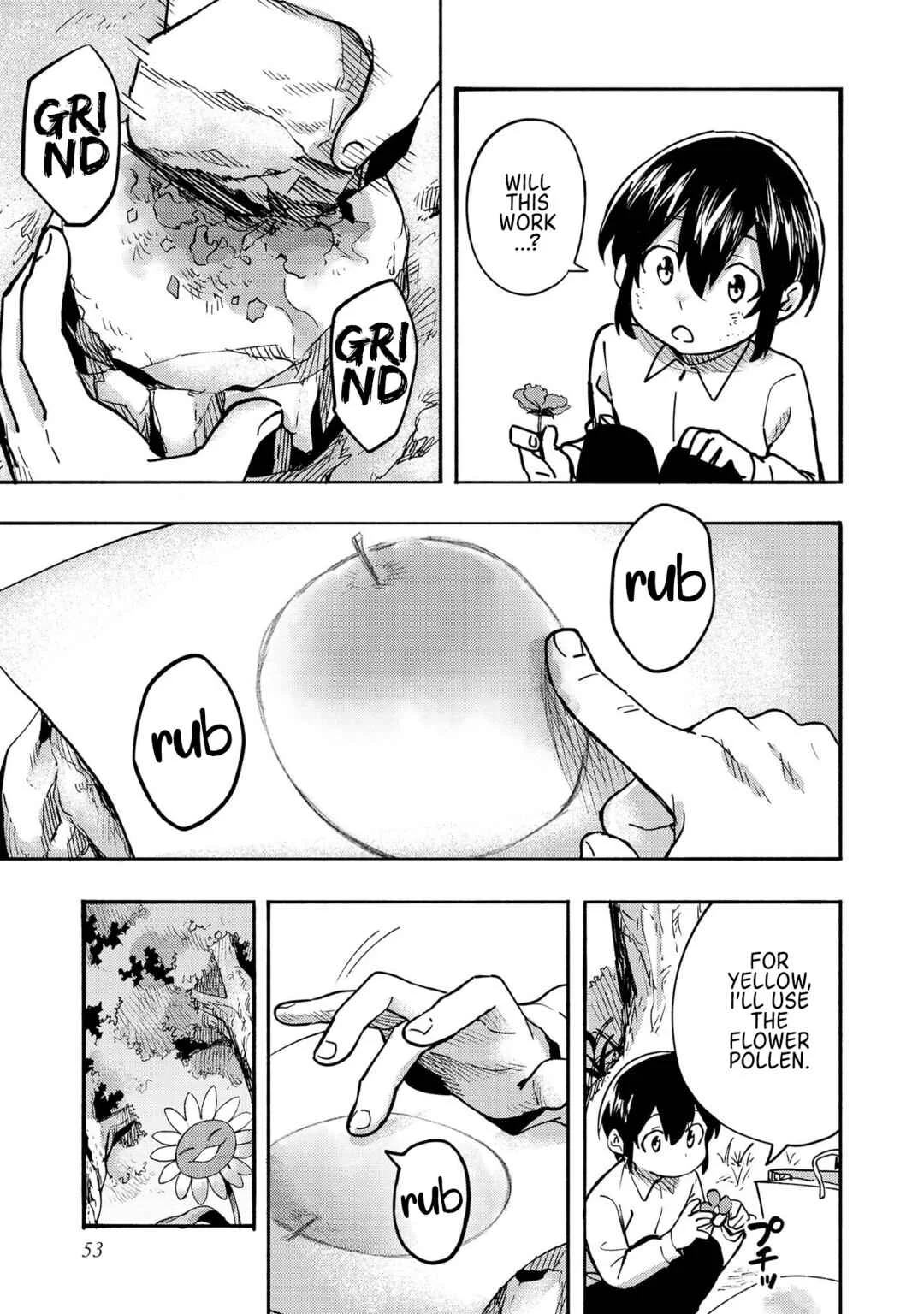Kyou mo E ni Kaita Mochi ga Umai Chapter 2: Looking for Paints - Page 5