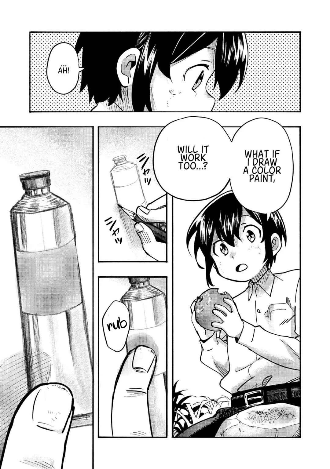Kyou mo E ni Kaita Mochi ga Umai Chapter 2: Looking for Paints - Page 7