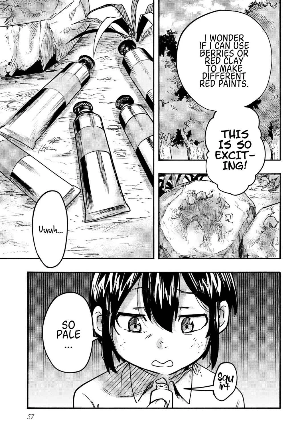 Kyou mo E ni Kaita Mochi ga Umai Chapter 2: Looking for Paints - Page 9