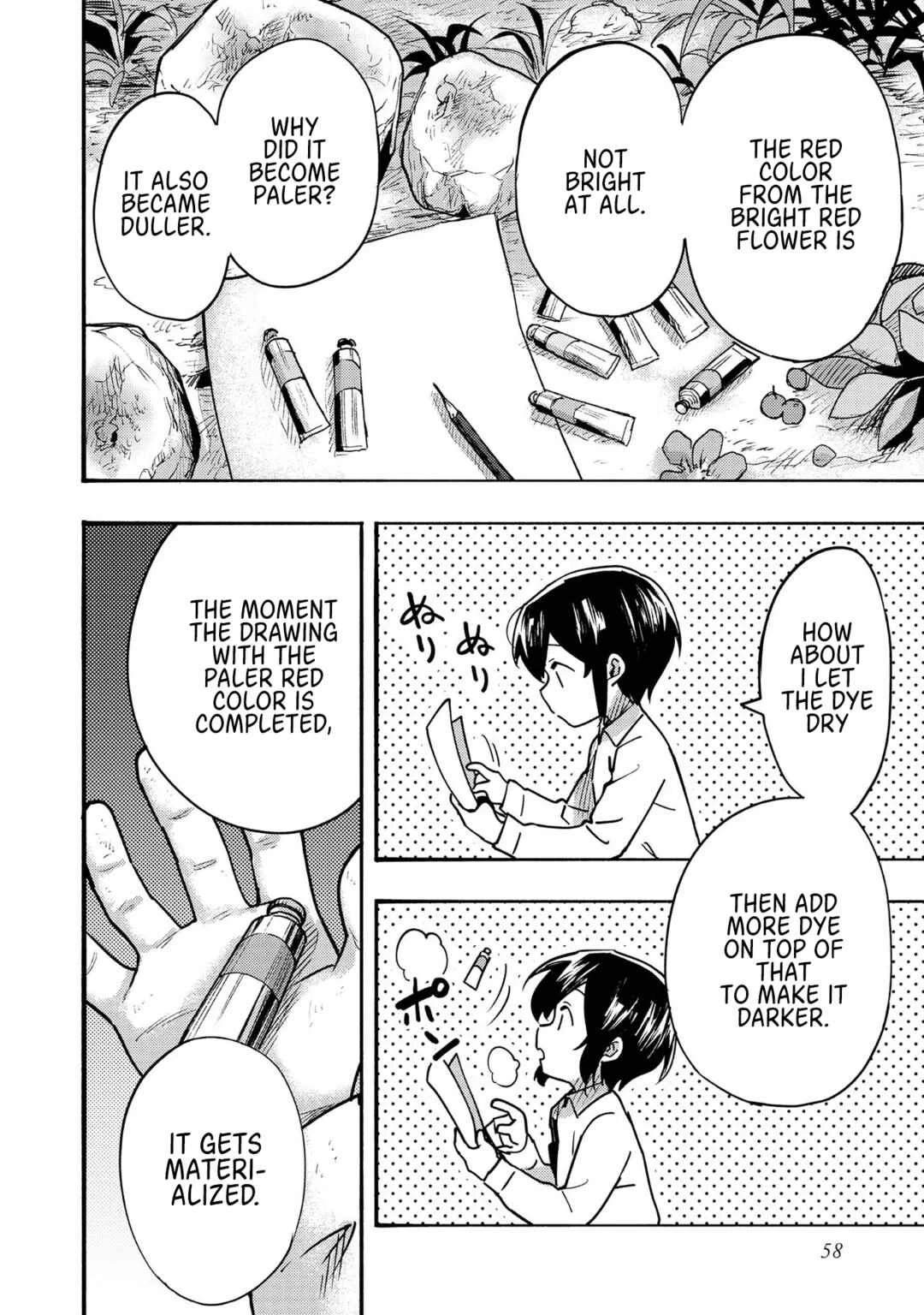 Kyou mo E ni Kaita Mochi ga Umai Chapter 2: Looking for Paints - Page 10