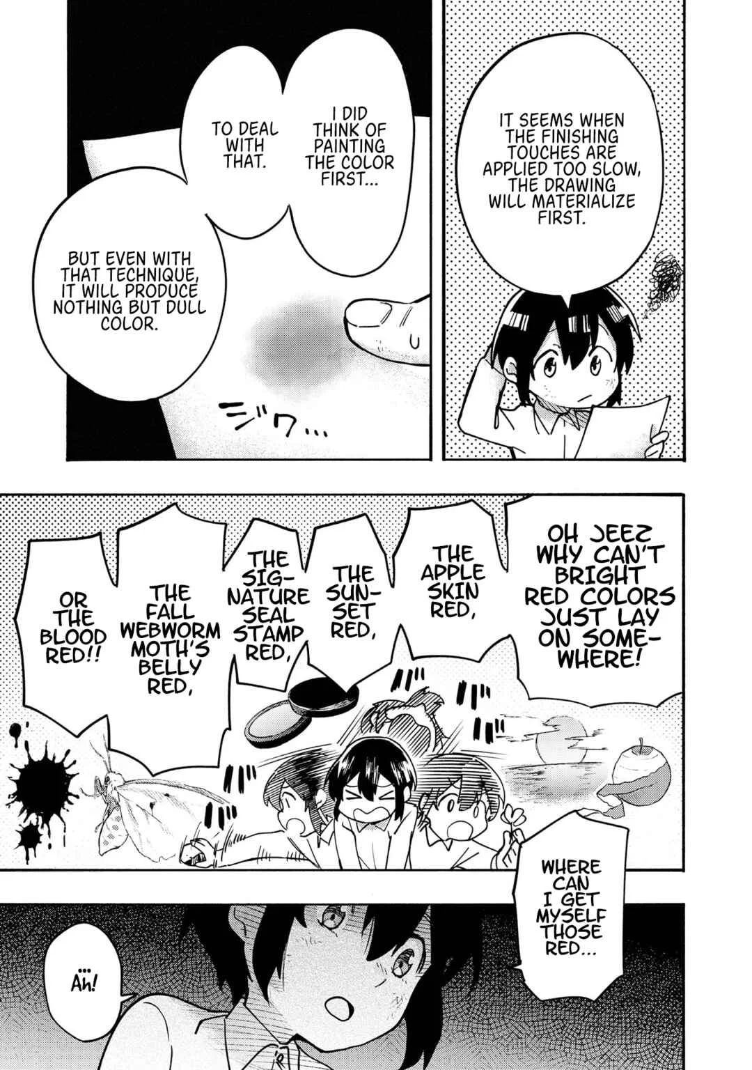Kyou mo E ni Kaita Mochi ga Umai Chapter 2: Looking for Paints - Page 11